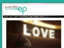 Tablet Screenshot of everafterproductions.com.au